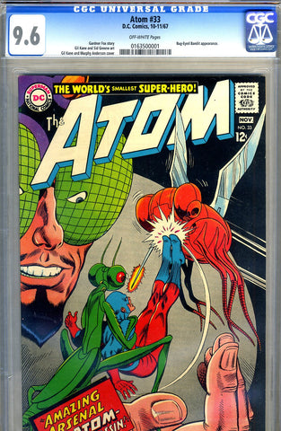 Atom #33   CGC graded 9.6 - SOLD