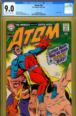 Atom #34 CGC graded 9.0 - "Time Pool" story