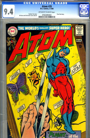 Atom #35   CGC graded 9.4 - SOLD