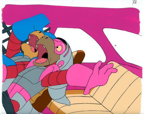 Original production cel -"Adventures of T-Rex" 003 - SOLD!
