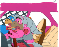 Original production cel -"Adventures of T-Rex" 004