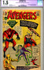 Avengers #02 CGC graded 1.5 second ever Avengers SOLD!