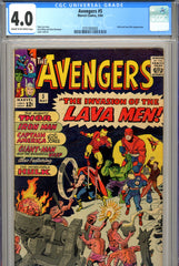 Avengers #05 CGC 4.0 - Invasion of the Lava Men! - SOLD!