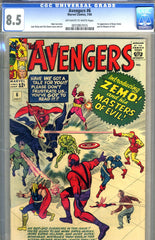 Avengers #06   CGC graded 8.5 - SOLD