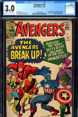 Avengers #10 CGC 3.0 - first appearance of Immortus - SOLD!