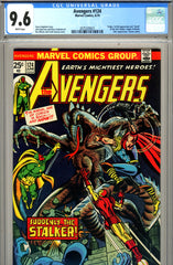 Avengers #124 CGC graded 9.6 semi-key issue - SOLD!