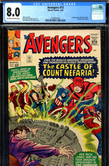 Avengers #013 CGC graded 8.0 - first app Count Nefaria - SOLD!