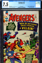 Avengers #15 CGC 7.5 - super-hero vs. super-villain - SOLD!