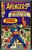 Avengers #16 CGC 3.0 - first "new" team M. of E. disband - SOLD!