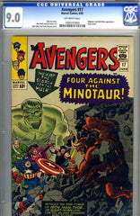 Avengers #17   CGC graded 9.0 - SOLD!