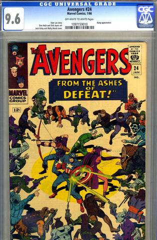 Avengers #24   CGC graded 9.6 - SOLD
