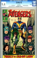 Avengers #030  CGC graded 9.4  Winnipeg pedigree WP - SOLD!