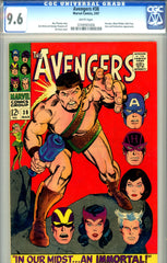 Avengers #038   CGC graded 9.6  white pages - SOLD!