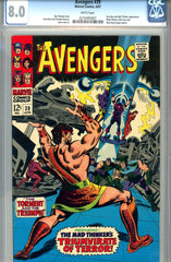 Avengers #39  CGC  graded 8.0  white pages  SOLD!