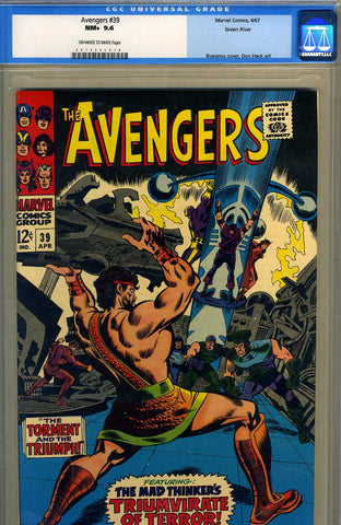 Avengers #39   CGC graded 9.6 - Green River pedigree - SOLD!