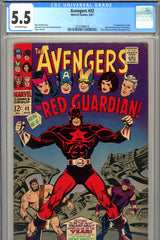 Avengers #43 CGC 5.5 - first app of the Red Guardian - SOLD!