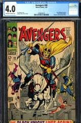 Avengers #48 CGC graded 4.0 - first "new" Black Knight - SOLD!