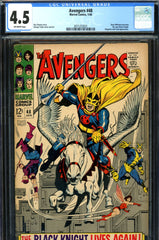 Avengers #48 CGC graded 4.5 - first "new" Black Knight - SOLD!