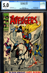 Avengers #48 CGC graded 5.0 - new Black Knight SOLD!
