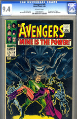 Avengers #49   CGC graded 9.4 - ow pages SOLD!