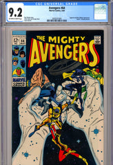 Avengers #064 CGC 9.2 - "Death" of Barney Barton - SOLD!