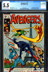 Avengers #71 CGC 5.5 - first appearance of the Invaders - SOLD!