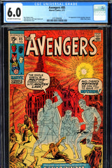 Avengers #85 CGC 6.0 - first Squadron Supreme - SOLD!