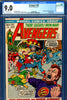 Avengers #098 CGC graded 9.0 - first appearance of War-Hawk