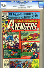 Avengers Annual #10   CGC graded 9.6 - SOLD