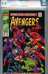 Avengers Special #02  CGC graded 8.0 - SOLD!