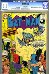Batman #116   CGC graded 3.5 - white pages - SOLD!