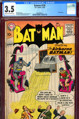 Batman #120 CGC graded 3.5 - first Whirly-Bats - SOLD!