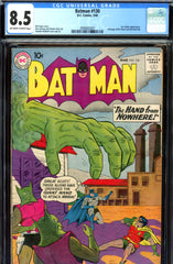 Batman #130 CGC graded 8.5 - third highest graded - SOLD!
