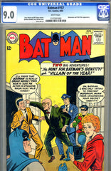 Batman #157   CGC graded 9.0 - SOLD