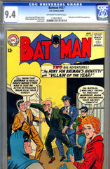 Batman #157   CGC graded 9.4 - SOLD!