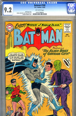 Batman #160   CGC graded 9.2 - alien cover - SOLD