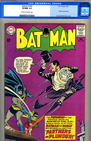 Batman #169   CGC graded 9.0 - SOLD
