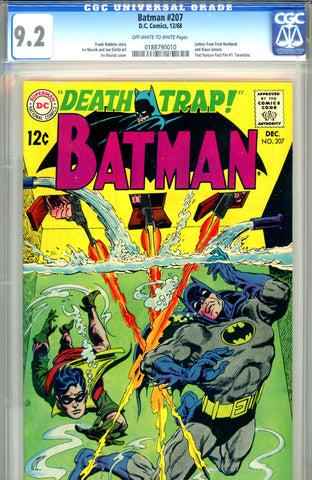 Batman #207 CGC graded 9.2 SOLD!