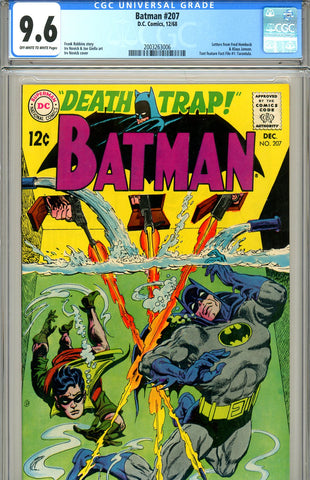 Batman #207 CGC graded 9.6 SOLD!