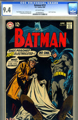 Batman #212   CGC graded 9.4 - SOLD