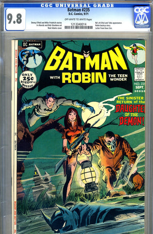 Batman #235   CGC graded 9.8 - HIGHEST GRADED - SOLD!