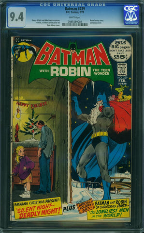 Batman #239 CGC graded 9.4 white pages - SOLD!