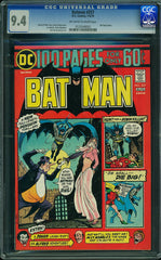 Batman #257 CGC graded 9.4 Giant - SOLD!