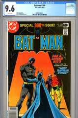 Batman #300 CGC graded 9.6 - Special Issue - SOLD!