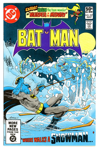 Batman #337 VERY FINE+ 1981