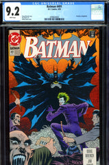 Batman #491 CGC graded 9.2 - Prelude to Knightfall - SOLD!