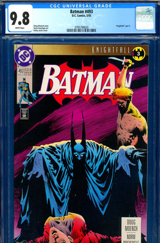 Batman #493 CGC graded 9.8 - HIGHEST GRADED