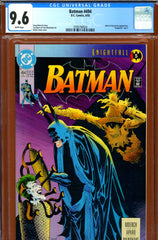 Batman #494 CGC graded 9.6  Joker/Scarecrow cover - SOLD!
