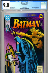 Batman #494 CGC graded 9.8 - HIGHEST GRADED  Joker/Scarecrow SOLD!