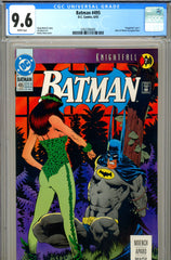 Batman #495 CGC graded 9.6 - Poison Ivy/Joker appearance